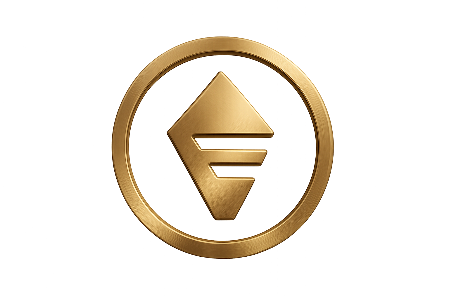 Make a Modern and Luxery symbol for brass and make it png